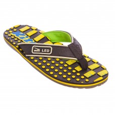 В'єтнамки для хлопчиків KITO EC4223-BK-YELLOW розмір 32-35 чорний-жовтий