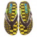В'єтнамки для хлопчиків KITO EC4223-BK-YELLOW розмір 32-35 чорний-жовтий