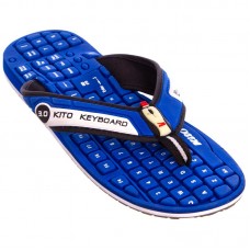В'єтнамки підліткові для хлопчиків KITO KWE708-D.BLUE розмір 36-39 синій