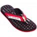 В'єтнамки підліткові для хлопчиків KITO KWE708-RED-BLACK розмір 36-39 чорний-червоний