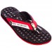 В'єтнамки підліткові для хлопчиків KITO KWE708-RED-BLACK розмір 36-39 чорний-червоний