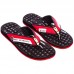 В'єтнамки підліткові для хлопчиків KITO KWE708-RED-BLACK розмір 36-39 чорний-червоний