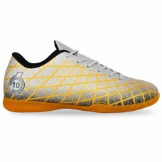 Взуття для футзалу підліткове SP-Sport 333B-35-39-1 розмір 35-39 сірий-золотий